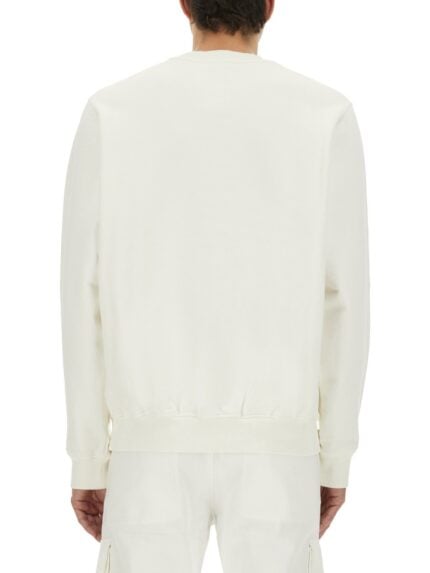 CASABLANCA SWEATSHIRT WITH "HOME WAY MOUNTAIN" EMBROIDERY