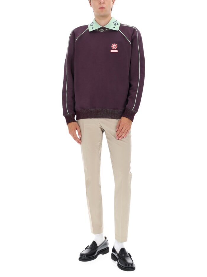 CASABLANCA SWEATSHIRT WITH LOGO