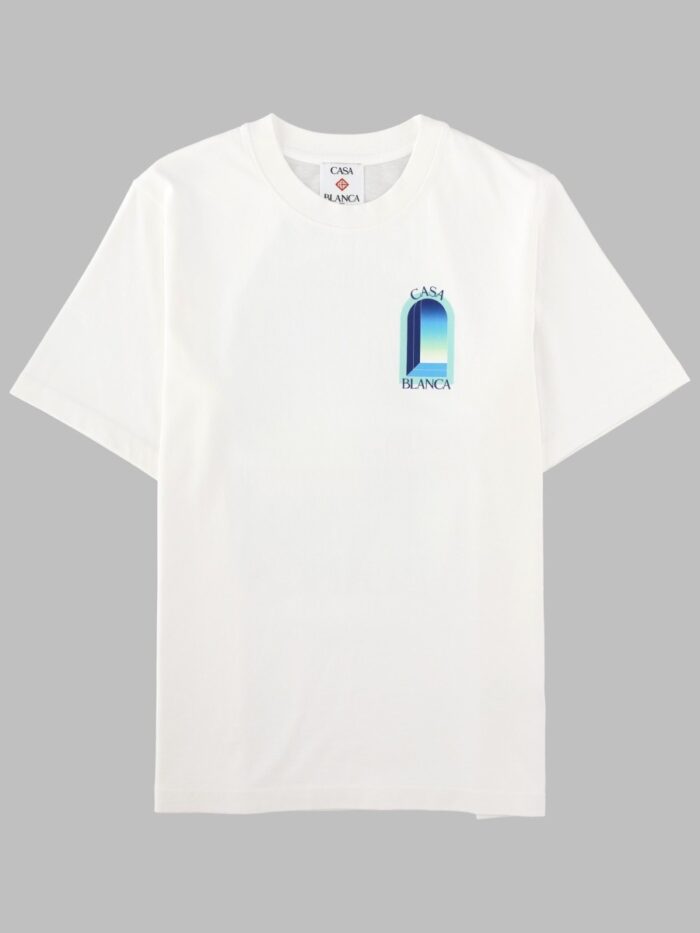 casablanca t shirt con stampa CASABLANCA T-SHIRT CON STAMPA