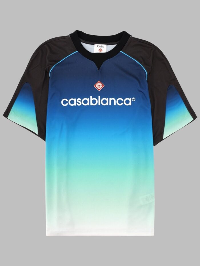 CASABLANCA T-SHIRT FOOTBALL CON LOGO