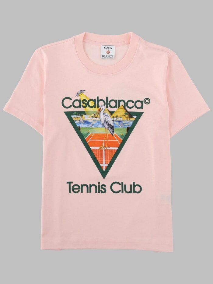 CASABLANCA T-SHIRT "PYRAMID ABDUCTION"
