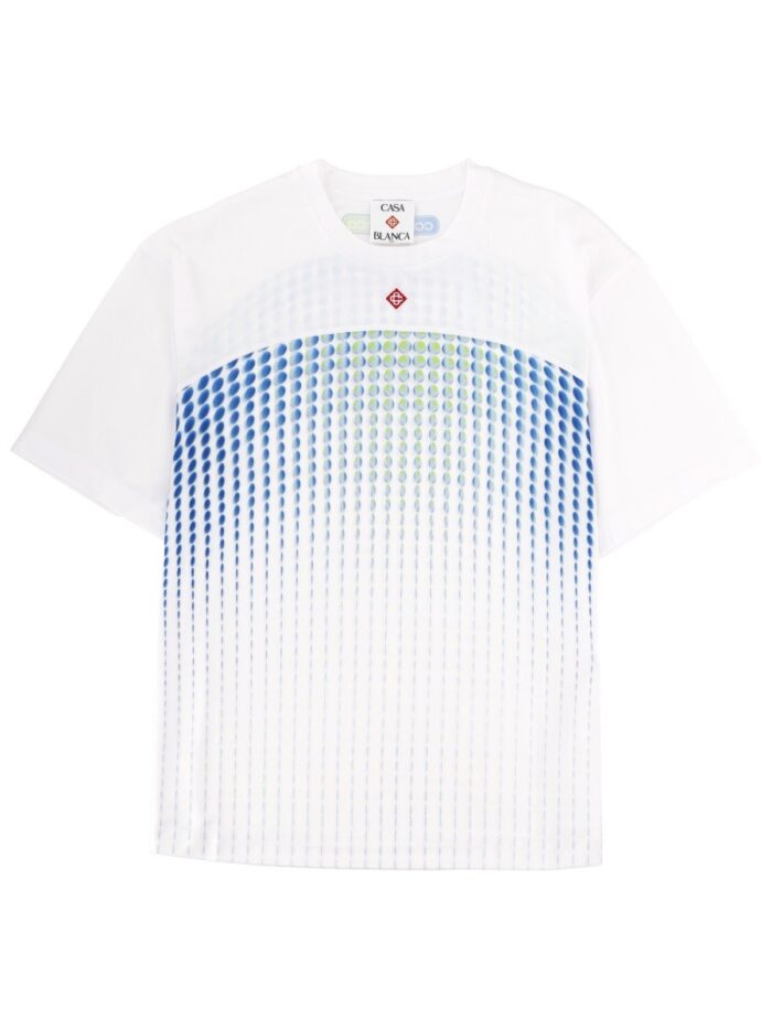 CASABLANCA T-SHIRT WITH PRINT