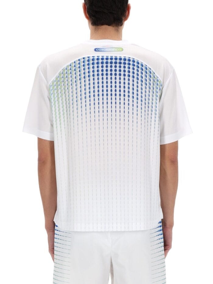 CASABLANCA T-SHIRT WITH PRINT