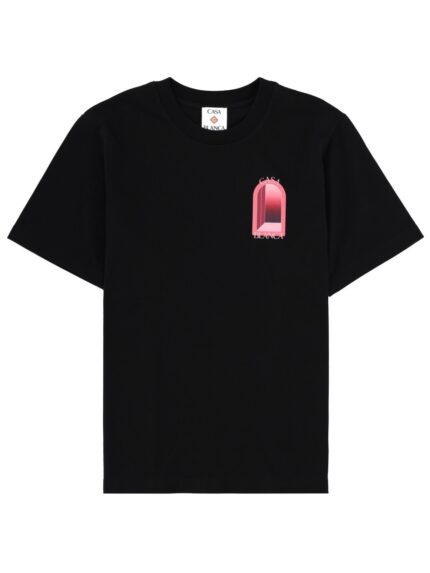 CASABLANCA T-SHIRT WITH PRINT