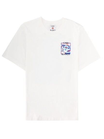 CASABLANCA T-SHIRT WITH PRINT