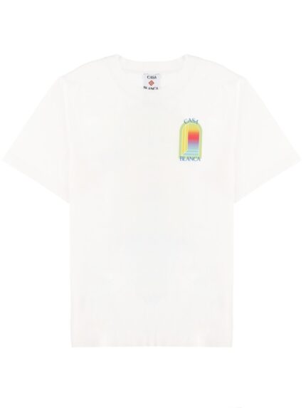 CASABLANCA T-SHIRT WITH PRINT