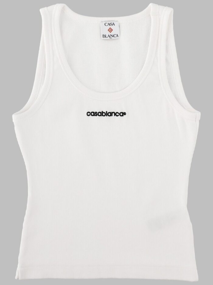 CASABLANCA TANK TOP CON LOGO