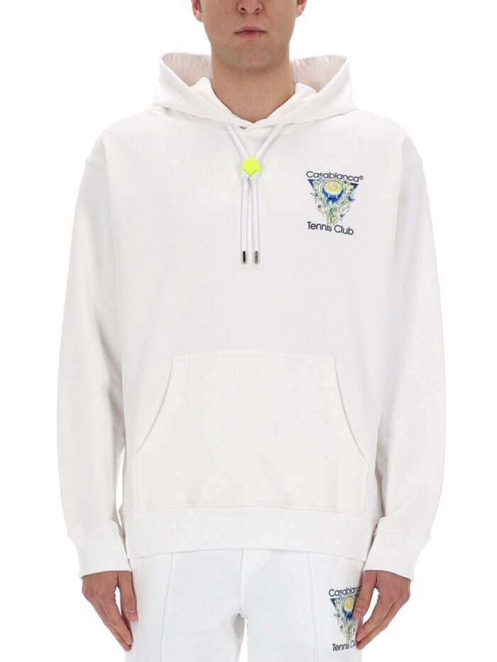 CASABLANCA "TENNIS CLUB ICON" SWEATSHIRT