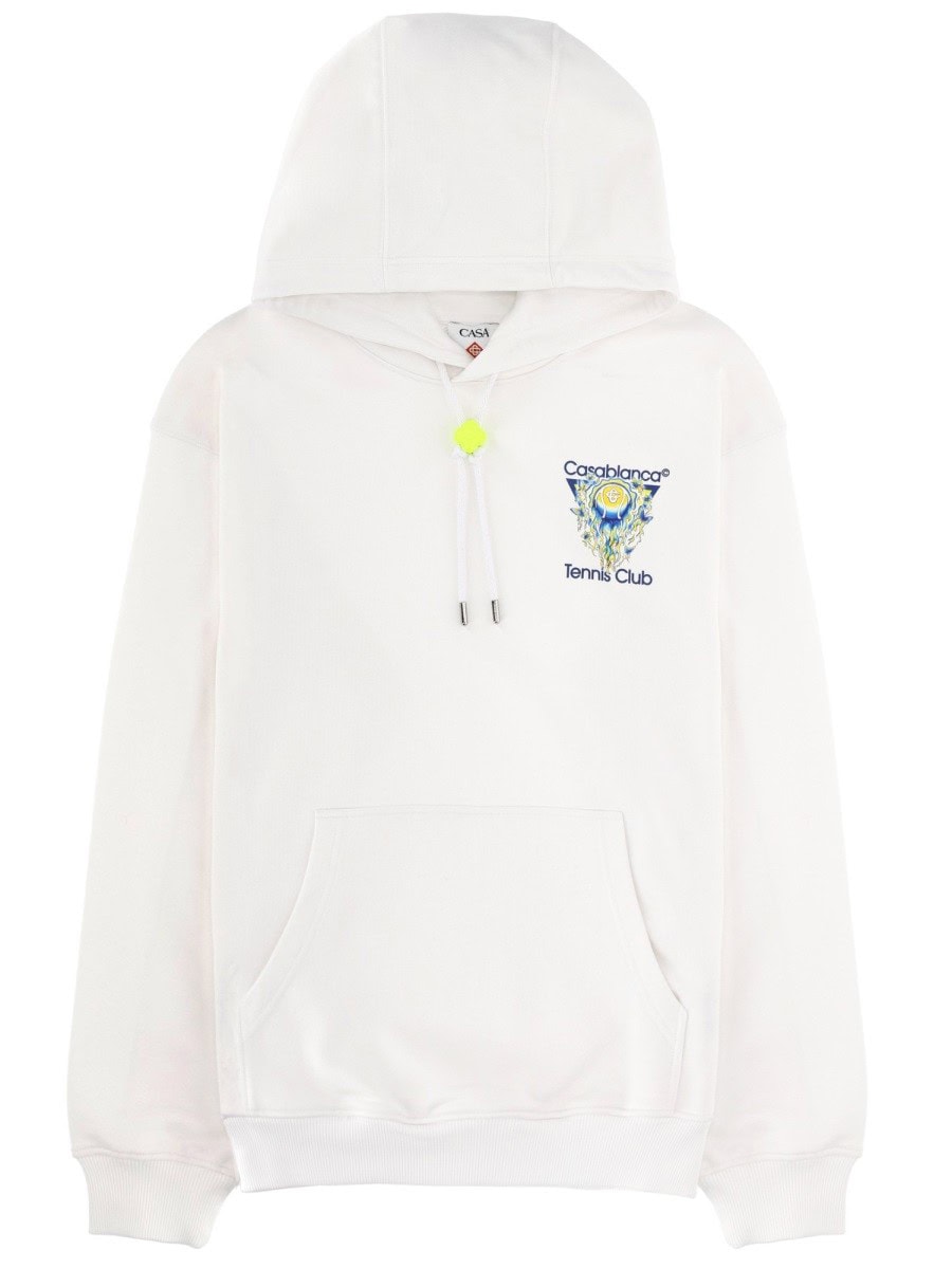 CASABLANCA "TENNIS CLUB ICON" SWEATSHIRT