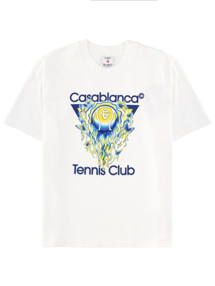 CASABLANCA "TENNIS CLUB" T-SHIRT