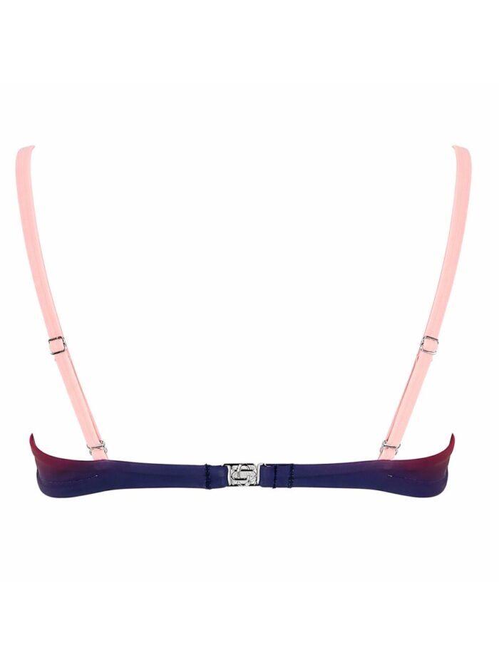 CASABLANCA TOP BIKINI "AUBERGINE GRADIENT"