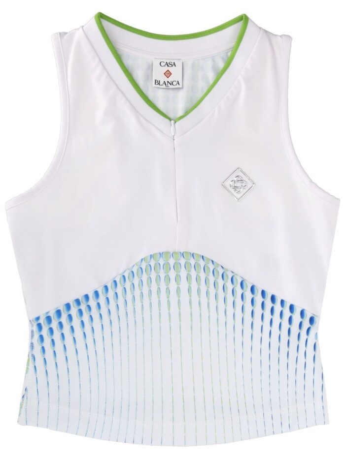 CASABLANCA TOP "TENNIS"