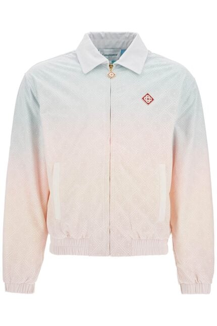 CASABLANCA Track Jacket With Laser Degrad Details