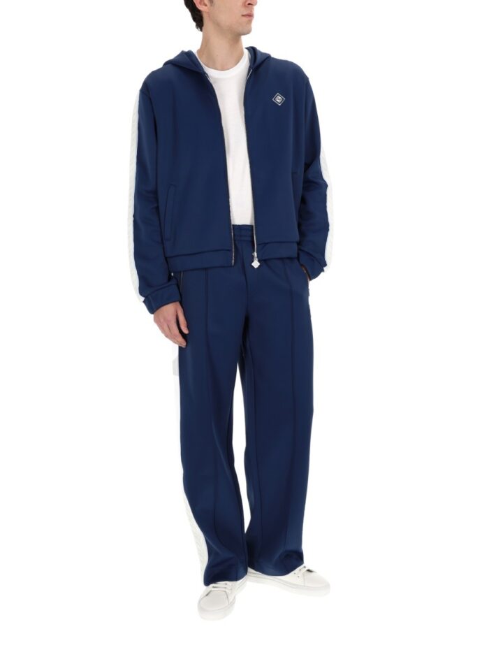 CASABLANCA TRACK PANTS WITH LOGO