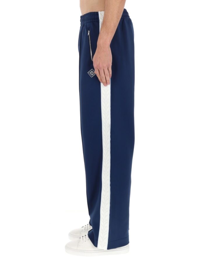 CASABLANCA TRACK PANTS WITH LOGO