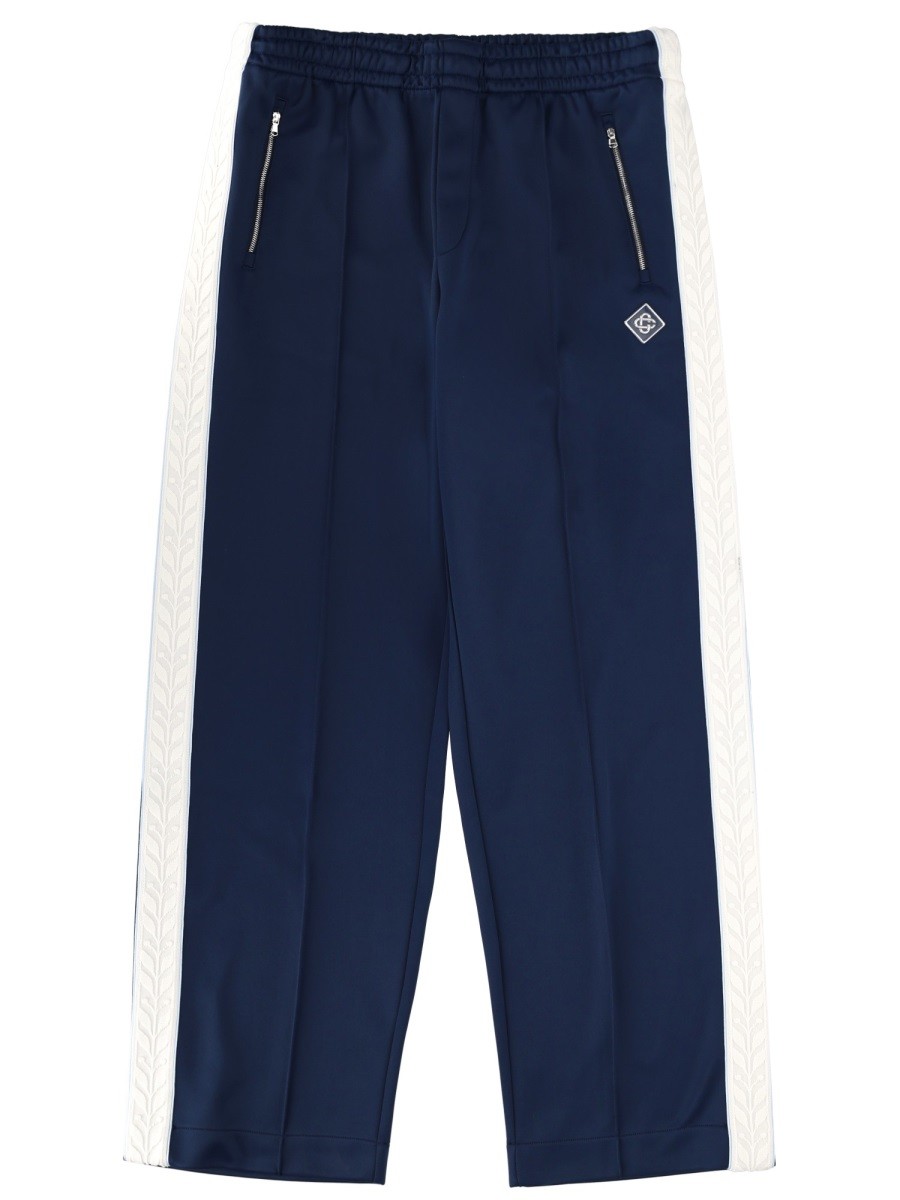 CASABLANCA TRACK PANTS WITH LOGO