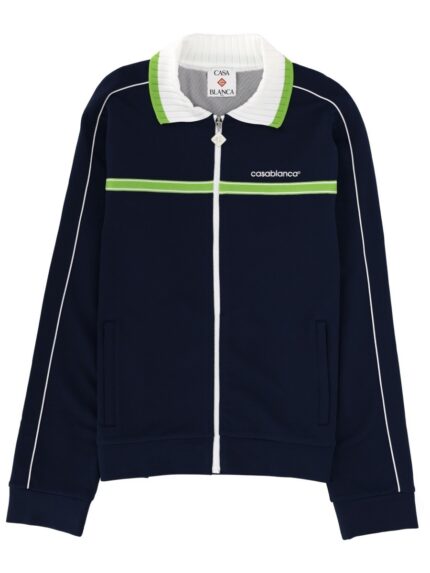 CASABLANCA ZIP SWEATSHIRT.