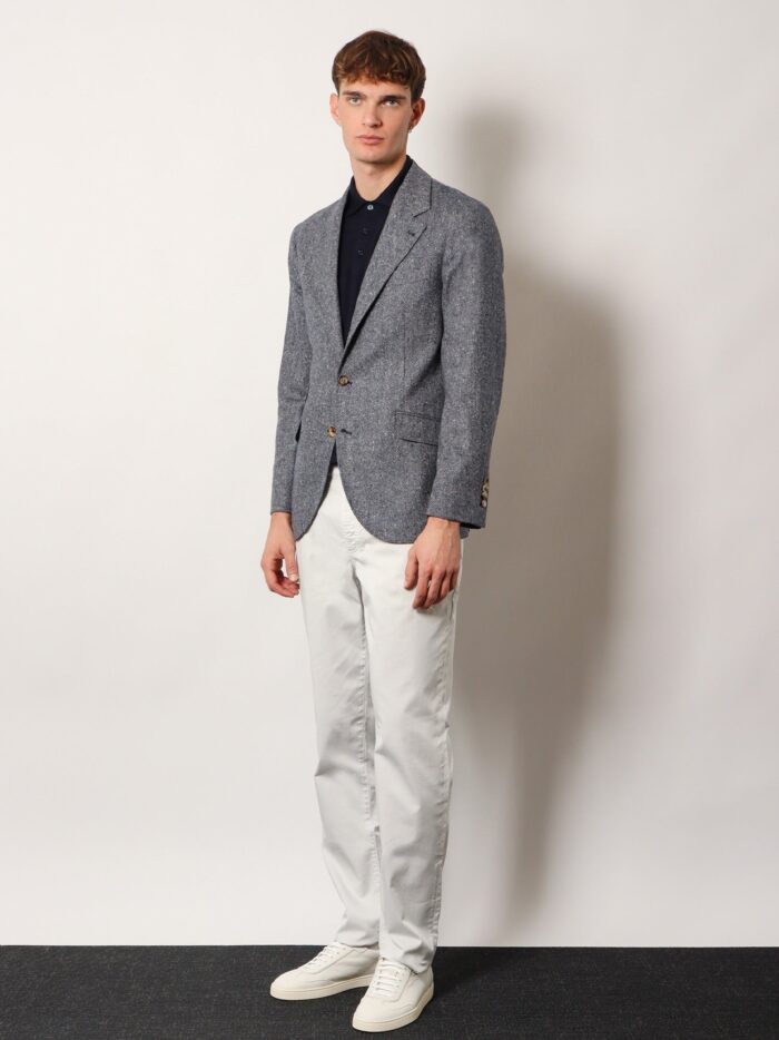Brunello Cucinelli Cashmere And Cotton Polo Shirt
