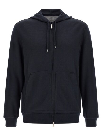 Brunello Cucinelli Cashmere And Silk Hoodie
