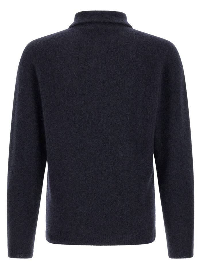 ROBERTO COLLINA Cashmere And Silk Polo Shirt