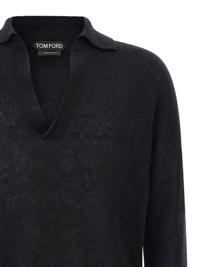 TOM FORD Cashmere And Silk Polo Shirt