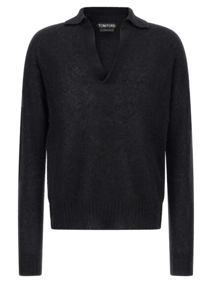 TOM FORD Cashmere And Silk Polo Shirt