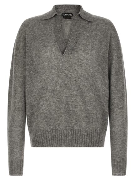 TOM FORD Cashmere And Silk Polo Shirt