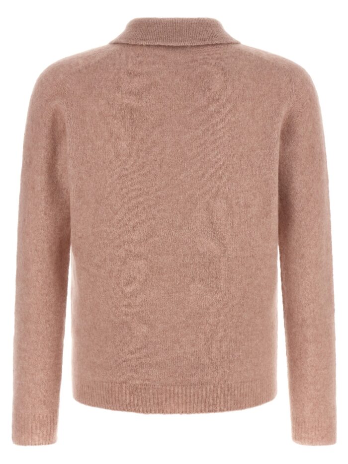 ROBERTO COLLINA Cashmere And Silk Polo Shirt
