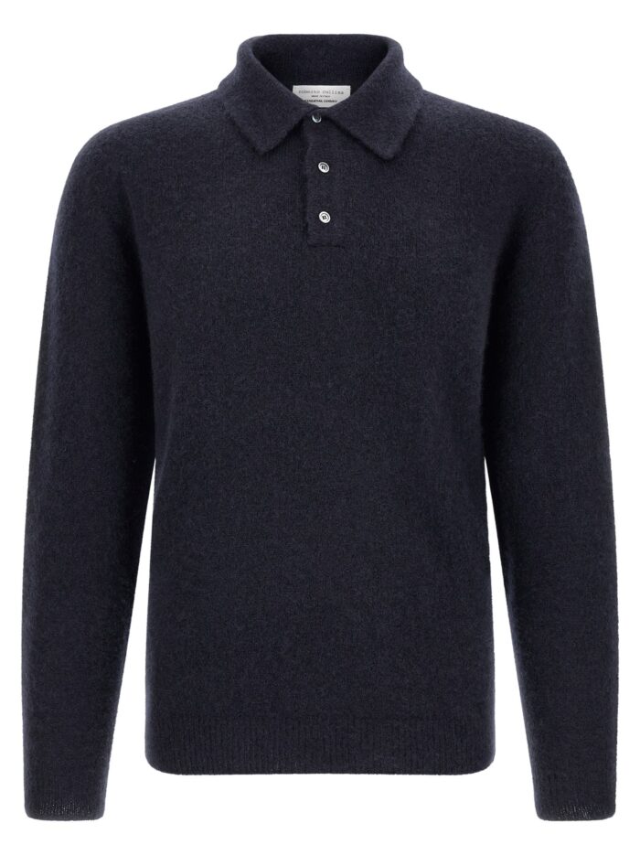 roberto collina cashmere and silk polo shirt ROBERTO COLLINA Cashmere And Silk Polo Shirt