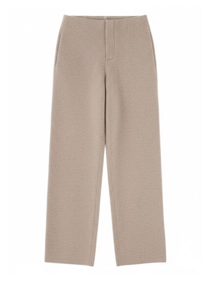 Max Mara CASHMERE AND WOOL FLEECE PANTS