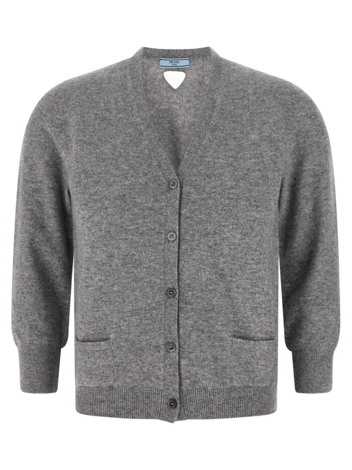 prada cashmere cardigan PRADA Cashmere Cardigan