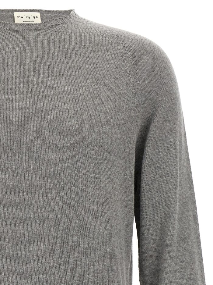 MA'RY'YA Cashmere Cotton Sweater