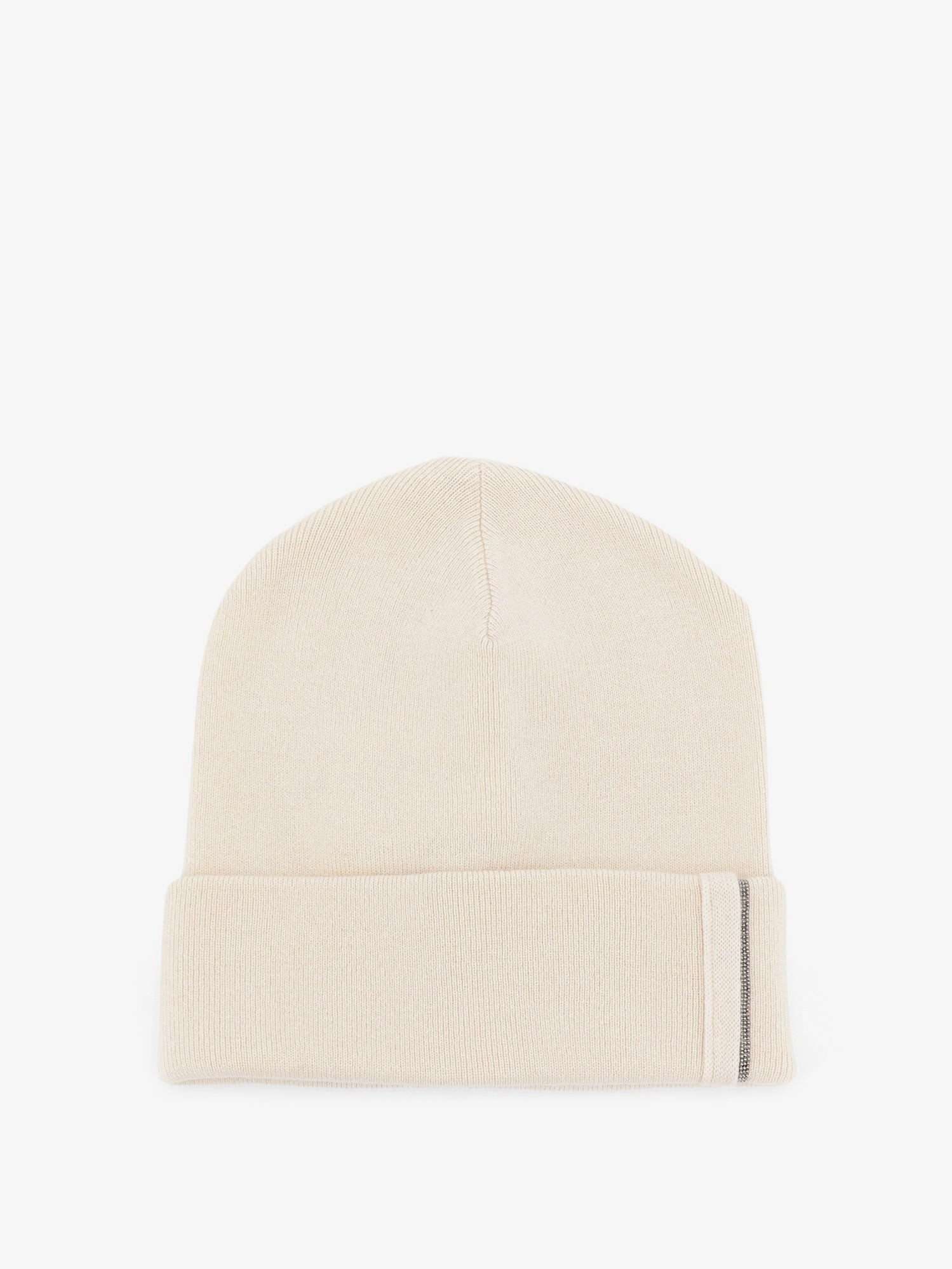 Brunello Cucinelli Cashmere Hat With Monili Detail