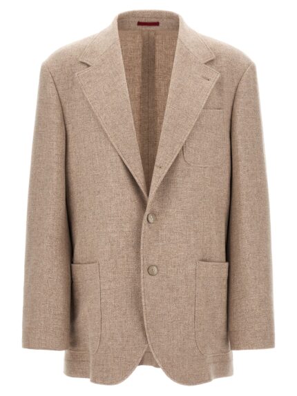 Brunello Cucinelli Cashmere Panama Blazer