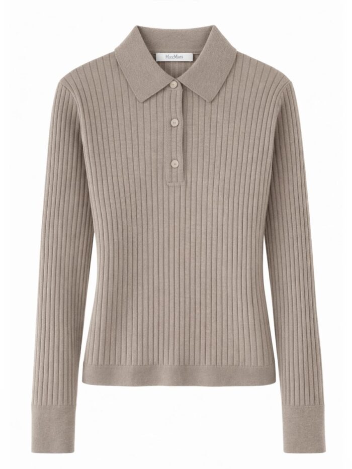 Max Mara CASHMERE POLO SHIRT