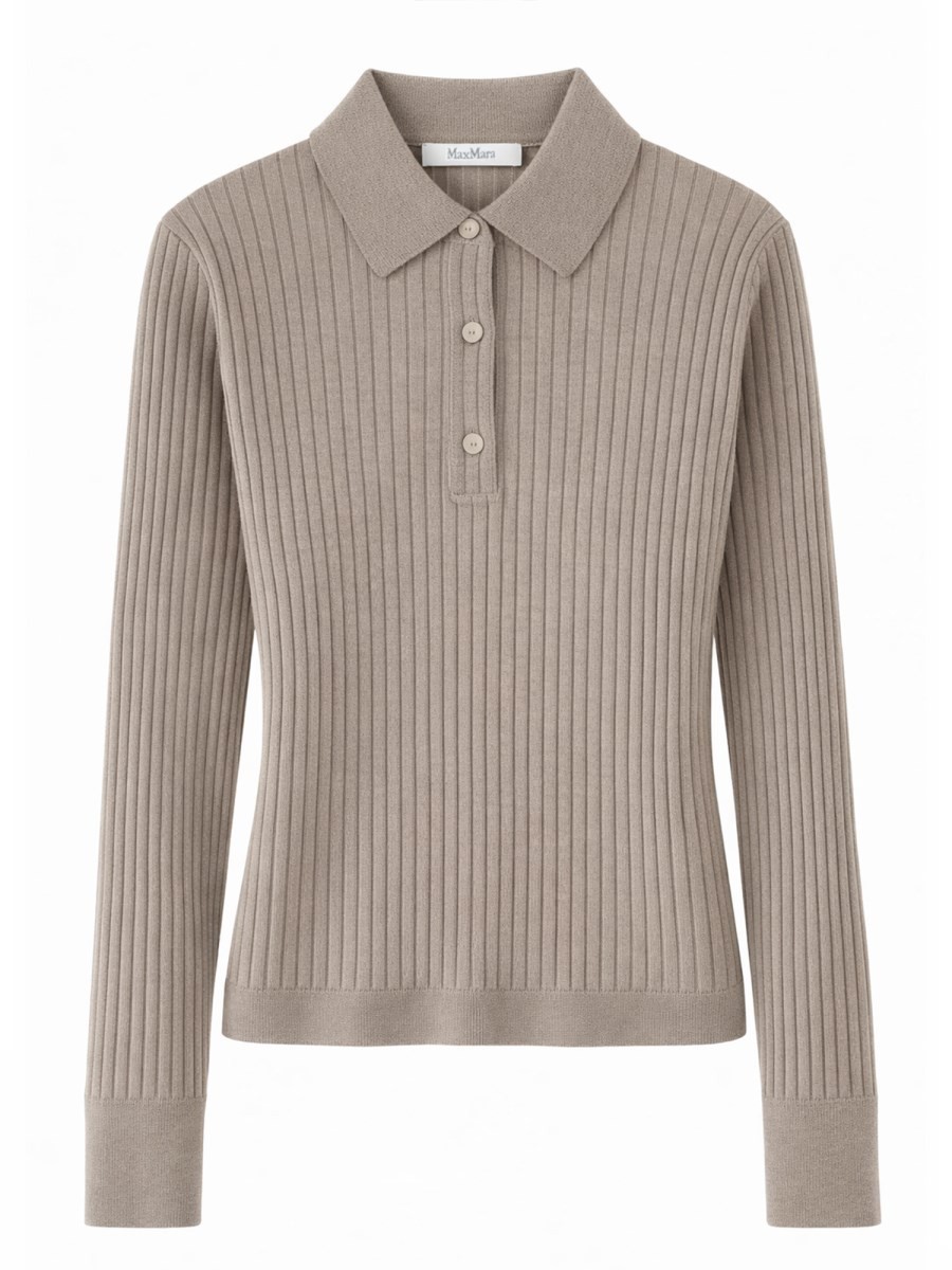 Max Mara CASHMERE POLO SHIRT