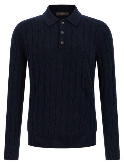 Zanone Cashmere Polo Shirt