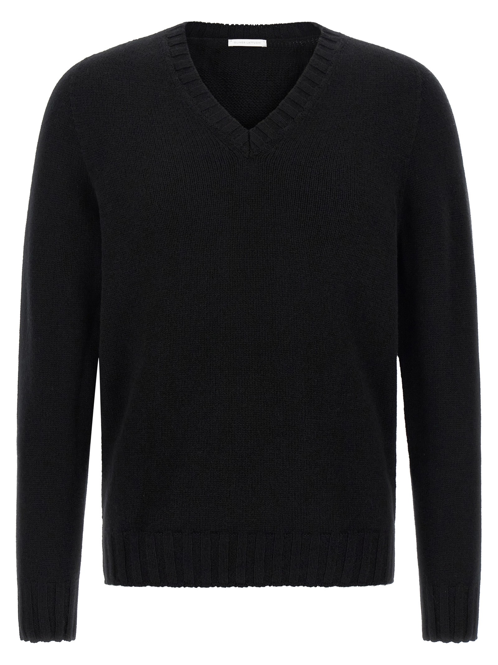 OLIVER LATTUGHI Cashmere V-sweater
