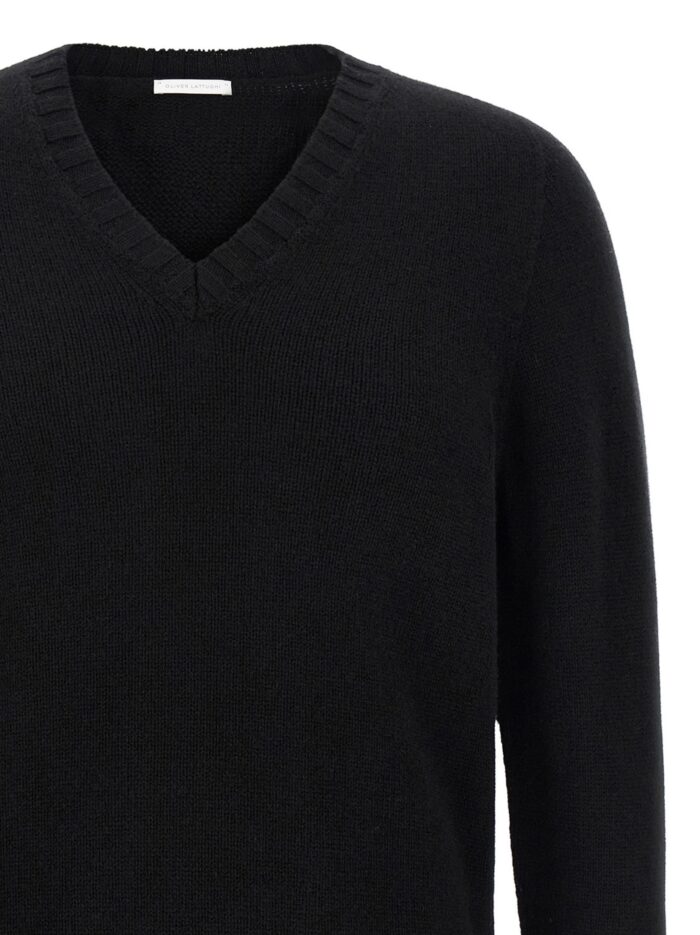 OLIVER LATTUGHI Cashmere V-sweater
