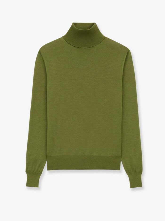 saint laurent cashmere, wool and silk turtleneck sweater Saint Laurent Cashmere, Wool And Silk Turtleneck Sweater