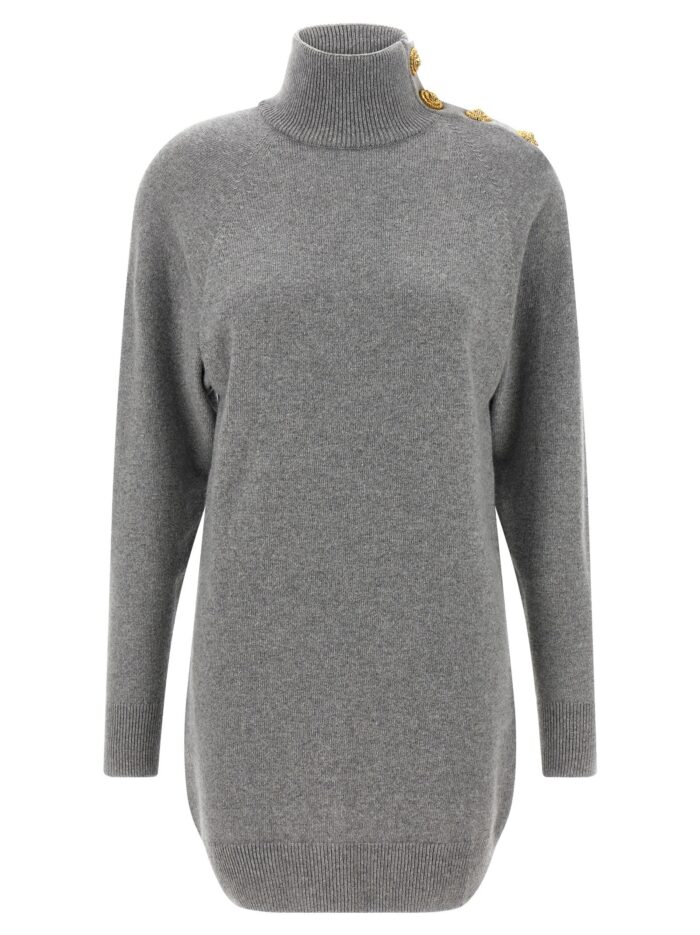 balmain cashmere wool dress Balmain Cashmere Wool Dress