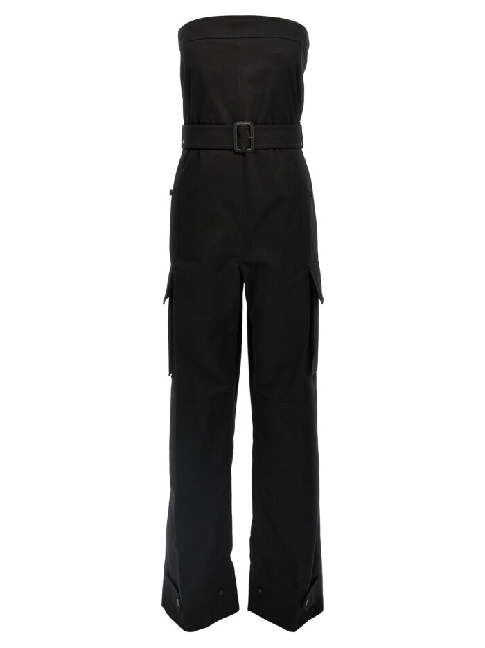 saint laurent 'cassandre' bustier jumpsuit Saint Laurent 'Cassandre' Bustier Jumpsuit
