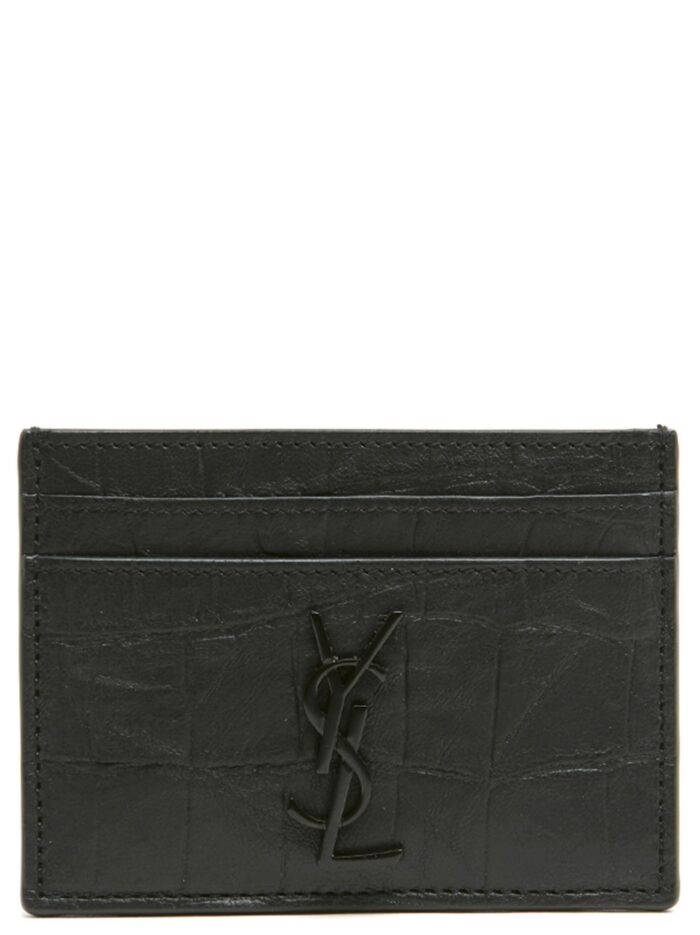 saint laurent 'cassandre' card holder Saint Laurent 'Cassandre' Card Holder