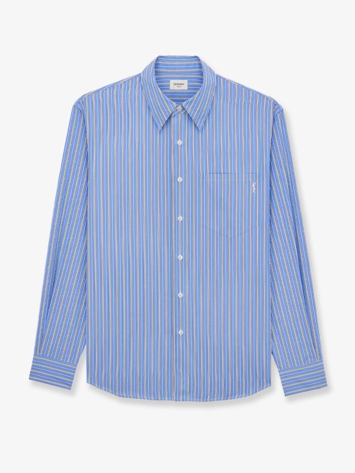 saint laurent cassandre cotton shirt Saint Laurent Cassandre Cotton Shirt