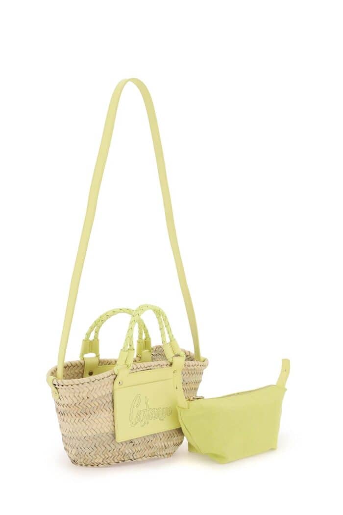 CASTAER Castaner Raffia Basket Bag For