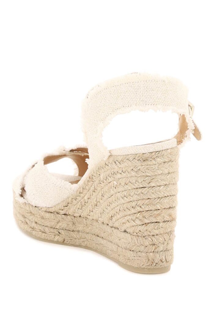 CASTAER Lurex Bromelia Wedge Sandals
