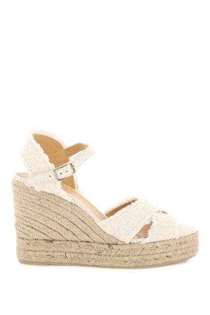 CASTAER Lurex Bromelia Wedge Sandals