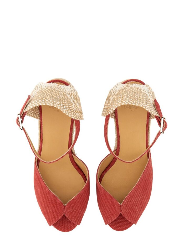 Castaner WHITE SANDAL.