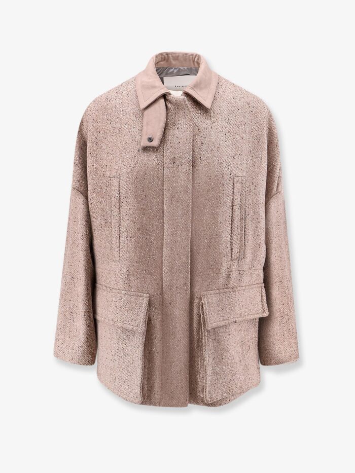 hevo casteldelmonte wool blend coat Hevo Casteldelmonte Wool Blend Coat