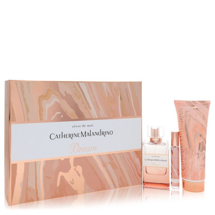 Catherine Malandrino Dream By Catherine Malandrino - Gift Set -- 3.4 Oz Eau De Parfum Spray + .34 Oz Mini EDP Spray + 6.8 Oz Body Lotion - Image 1